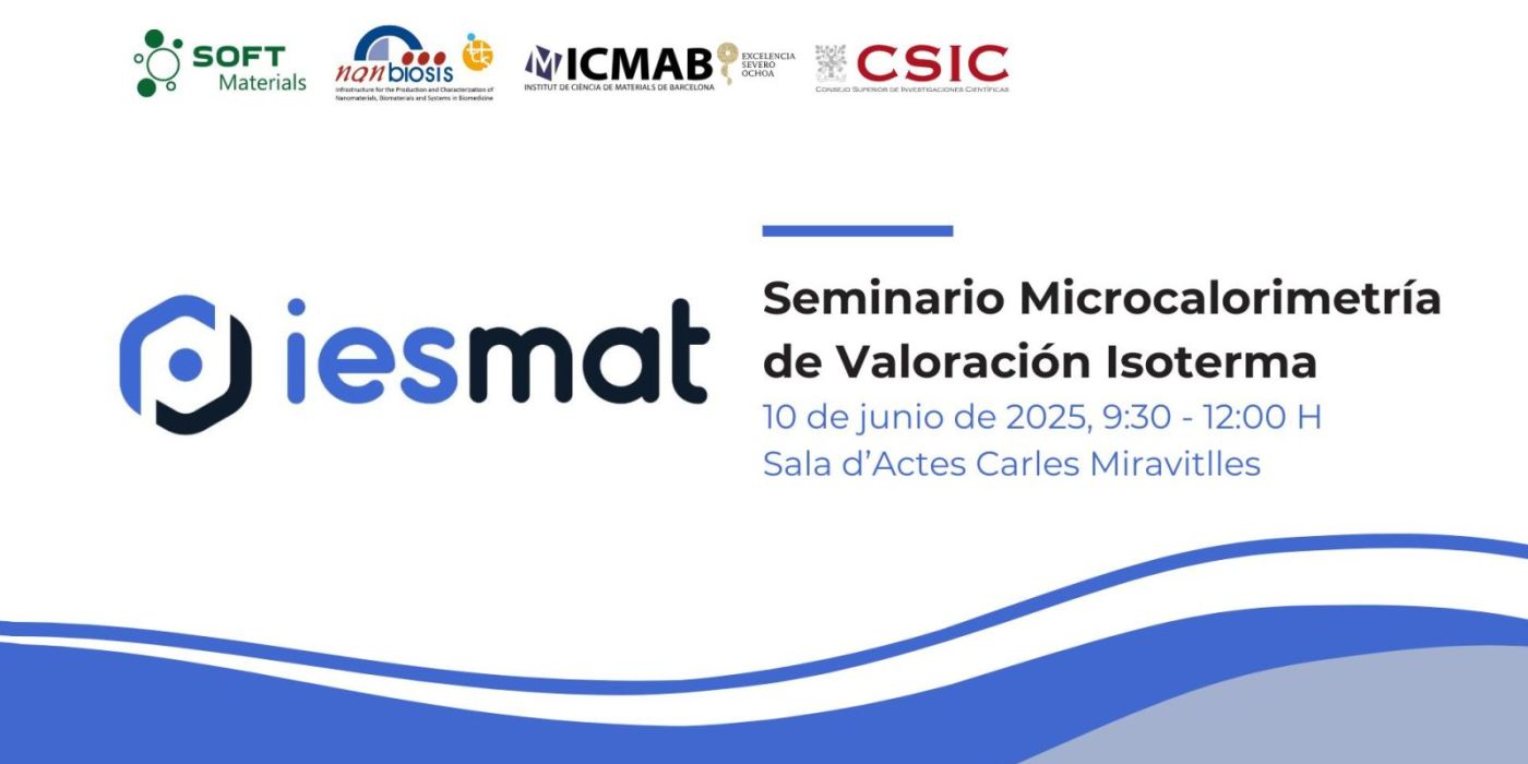 Seminar on Isothermal Titration Calorimetry at ICMAB