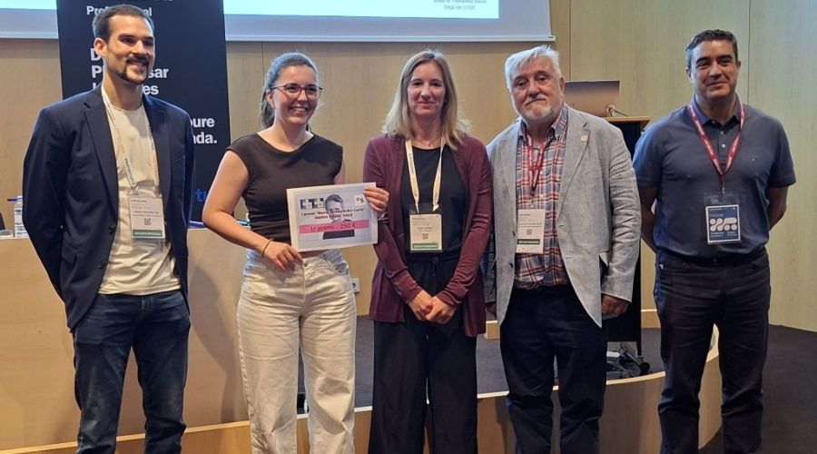 Núria Pujol receives Marie Curie Award by the Official College of Chemists of Catalonia